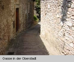 Gasse in der N&auml;he von Santo Stefano