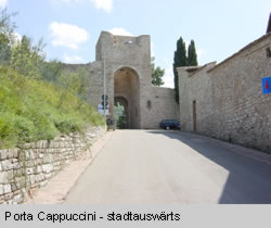 Porta Cappuccini - stadtausw&auml;rts
