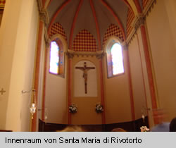 Innenraum von Santa Maria di Rivotorto